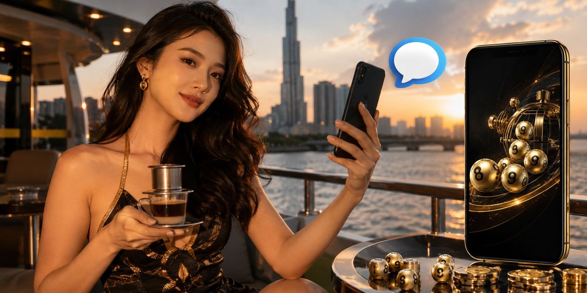 Người dùng tại TP.HCM xem kết quả xổ số trực tuyến phimc3 bên ly cà phê
